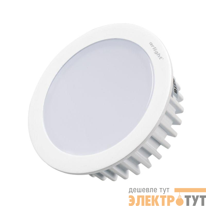 Светильник светодиодный LTM-R70WH-Frost 4.5W Warm White 110deg (IP40 металл) Arlight 020771