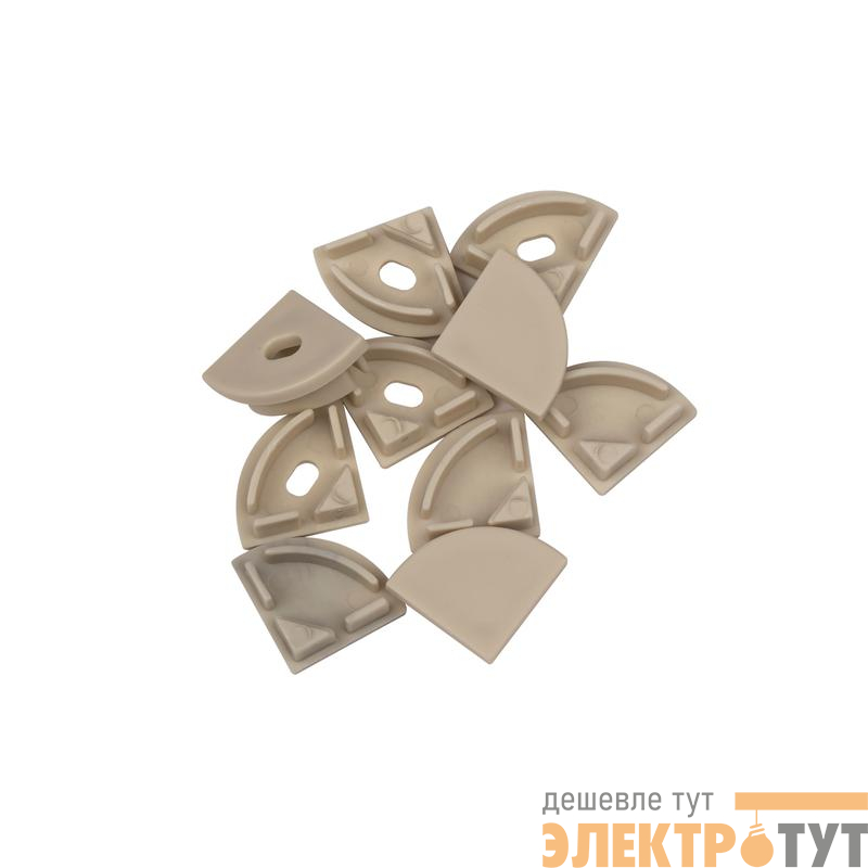 Заглушка торцевая для PAL1616 SET 5H+5WH (глухая 5шт+сквозная 5шт) (уп.10шт) Pro JazzWay 5058811