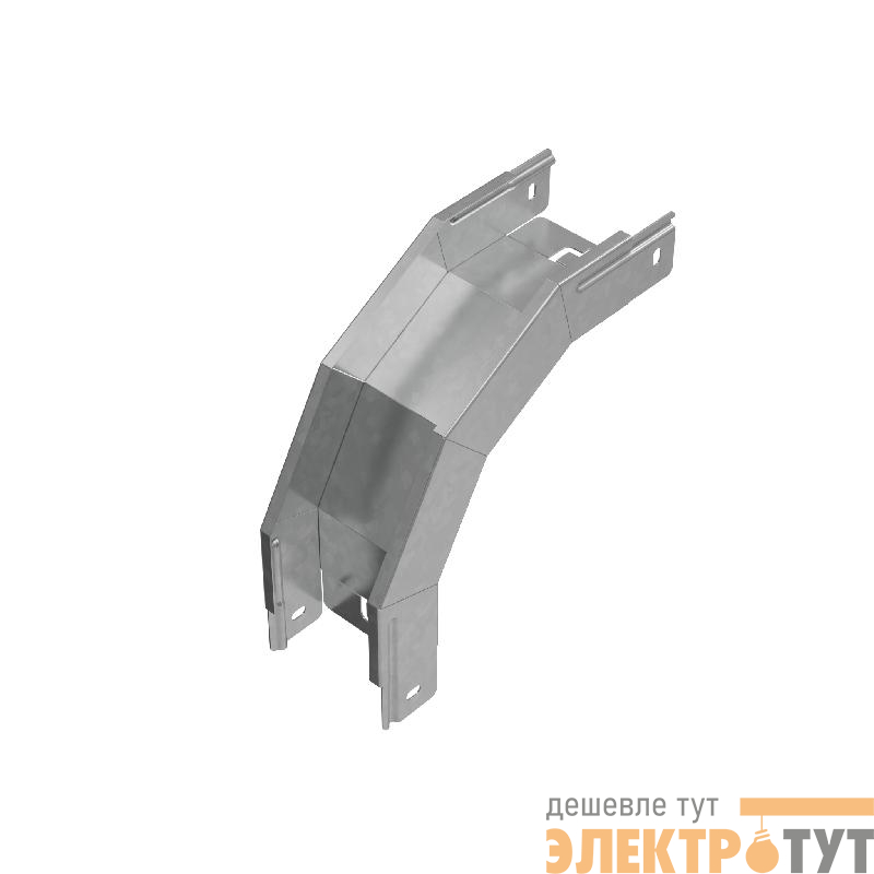 Угол для лотка вертикальный внешний 90град. 100х50 сталь 0.8мм "ПЛЮС" VLplus90-50-100 КМ PL0514