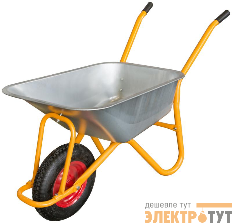 Тачка строительная 75л грузоподъемность 170кг FIT 77556