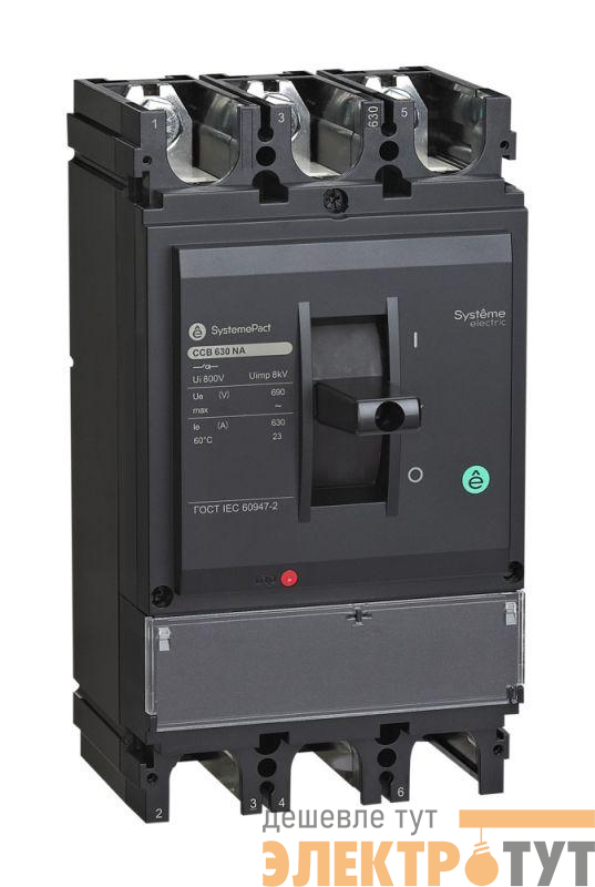 Выключатель-разъединитель SPC400 3P NA 400А SE SPC400400NA3DF