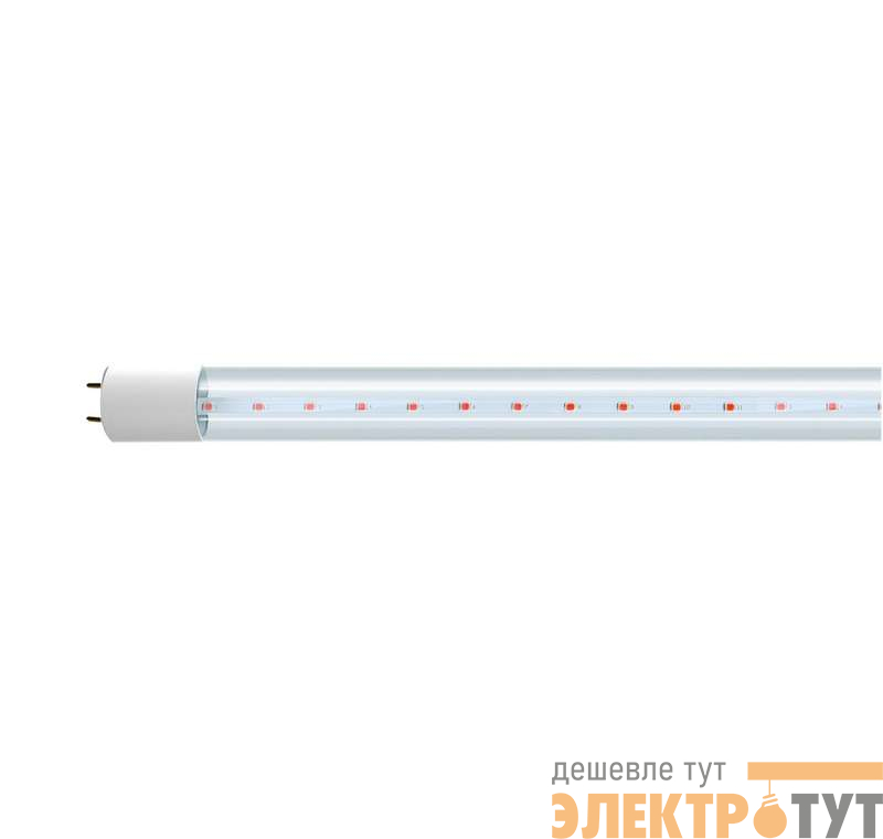 Лампа светодиодная PLED T8-1200 PPG Agro 16Вт T8 линейная G13 CL для растений красн./син. спектр JazzWay 5025912