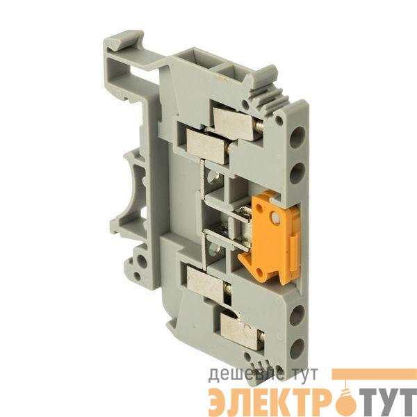 Колодка клеммная JXB-4/35 двойн. измерительная тип K сер. PROxima EKF plc-jxb-2-4/35K-gy