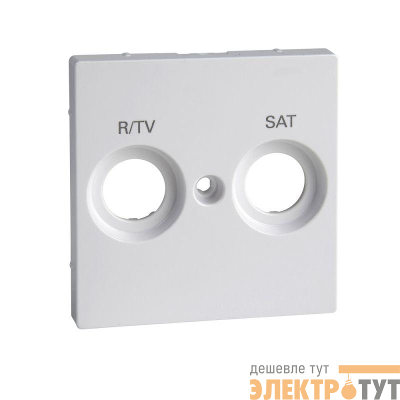 Плата Merten центральная с маркир. R/TV И SAT акт. бел. SchE MTN299825