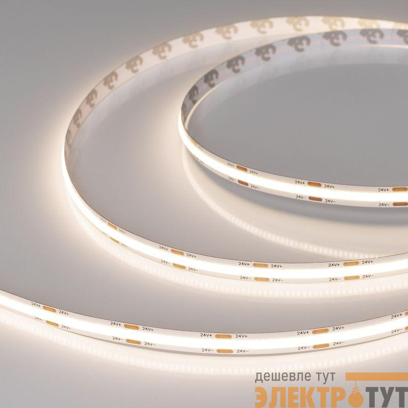 Лента светодиодная COB-X544-8mm 24V Warm 3500К 11.5Вт/м IP20 (уп.5м) Arlight 044580(3)