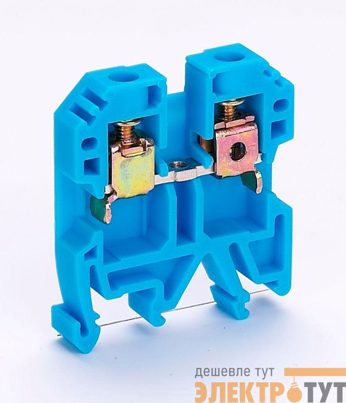 Зажим наборный ЗН-101 50А 6кв.мм син. DEKraft 32403DEK
