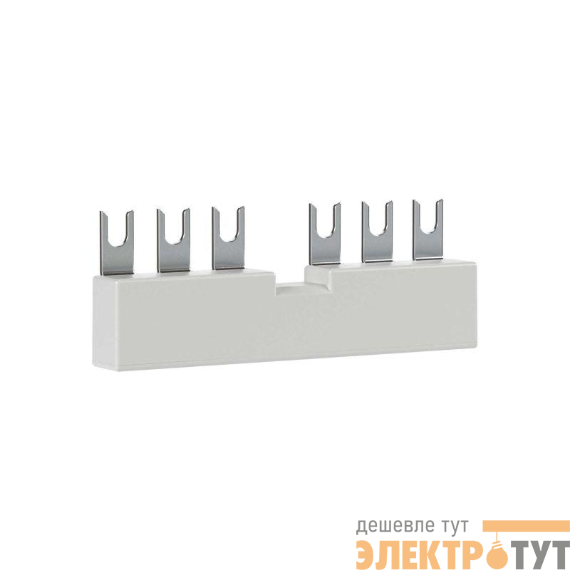 Разводка шинная 3ф для параллельного соединения 2х автоматических выключателей DMP32 с доп.контактами YON DMP32CL54-2