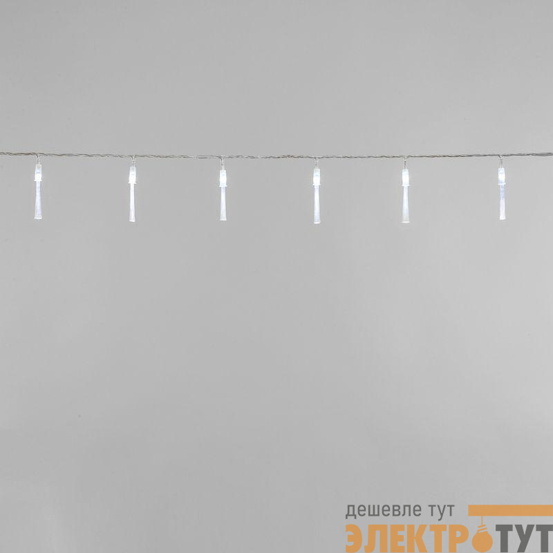 Гирлянда светодиодная "Кисточки" 5м 48LED бел. 2Вт IP20 Neon-Night 303-035