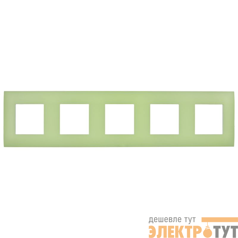 Рамка 5-м SKANDY SK-F05M мятный IEK SK-M52-K06
