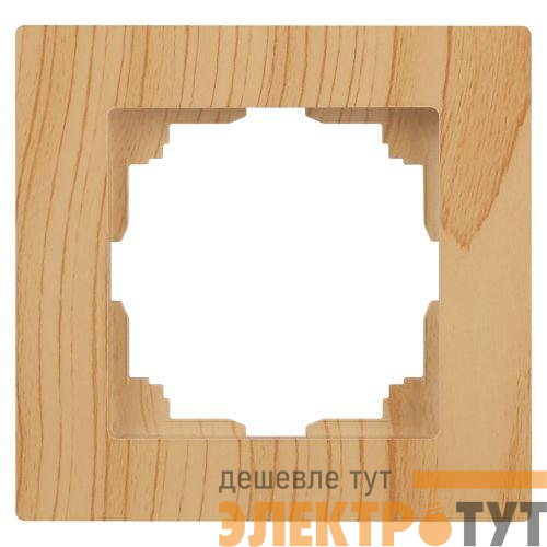 Рамка 1-м СП Accent 6-501-11 сосна Intro Б0063705