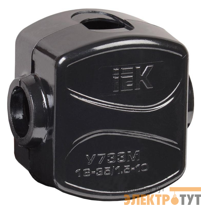 Зажим ответвительный У-733М (16-35/1.5-10кв.мм) IP20 IEK UKZ-ZO-733M