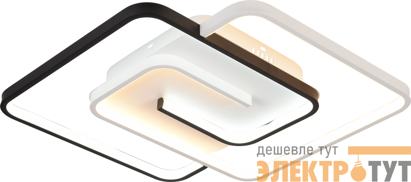 Светильник светодиодный Jenny 6102-103 91Вт 3950К-4400К потолочн. модерн с пультом Rivoli Б0059010