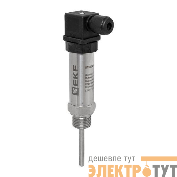 Датчик температуры L50 G1/2 4-20мА DIN EKF RTD420-SCR50-G2