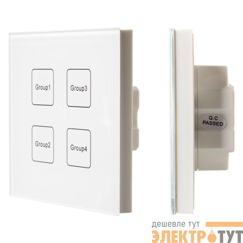 Панель сенсорная DALI-901-11-4G-DIM-DT6-IN White (BUS) (IP20 пластик) INTELLIGENT ARLIGHT 037194