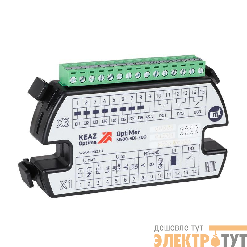 Модуль расширения OptiMer-M500-8DI-3DO КЭАЗ 351304