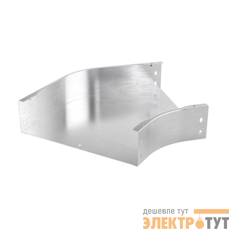 Угол для лотка горизонтальный 45град. 80х600 0.8ммнерж. сталь INOX304 в комплекте с крепеж. элементами DKC ISCL860KC