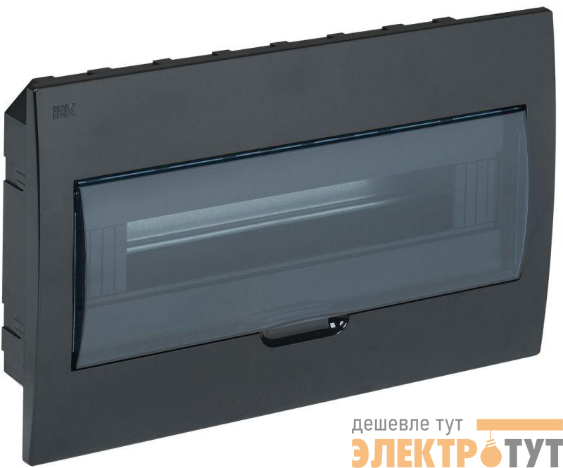 Корпус встраиваемый ЩРВ-П-18 Krepta 3 IP41 пластик. черн. IEK MKP12-V-18-41-K02