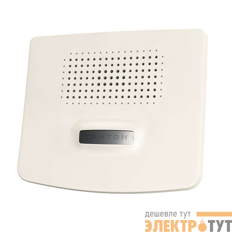 Звонок проводной Локатор соловей 220В 80-90дБА бел. МОНОМАХ ЛТ-05