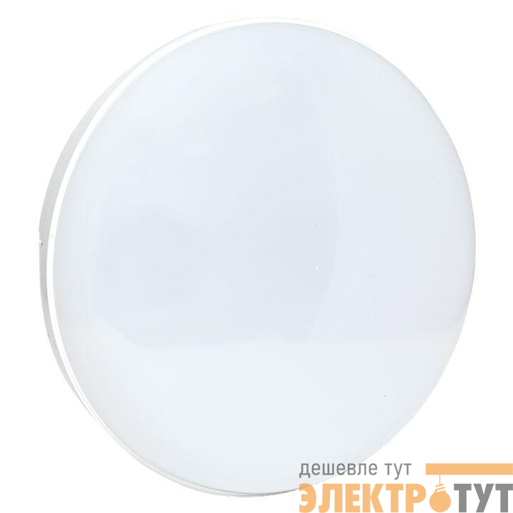 Светильник светодиодный ЖКХ ДПО-2700 12Вт 4000K IP65 круг с оптико-акустическим датчиком LUMA EKF BKL-2700DA-R-12-4000