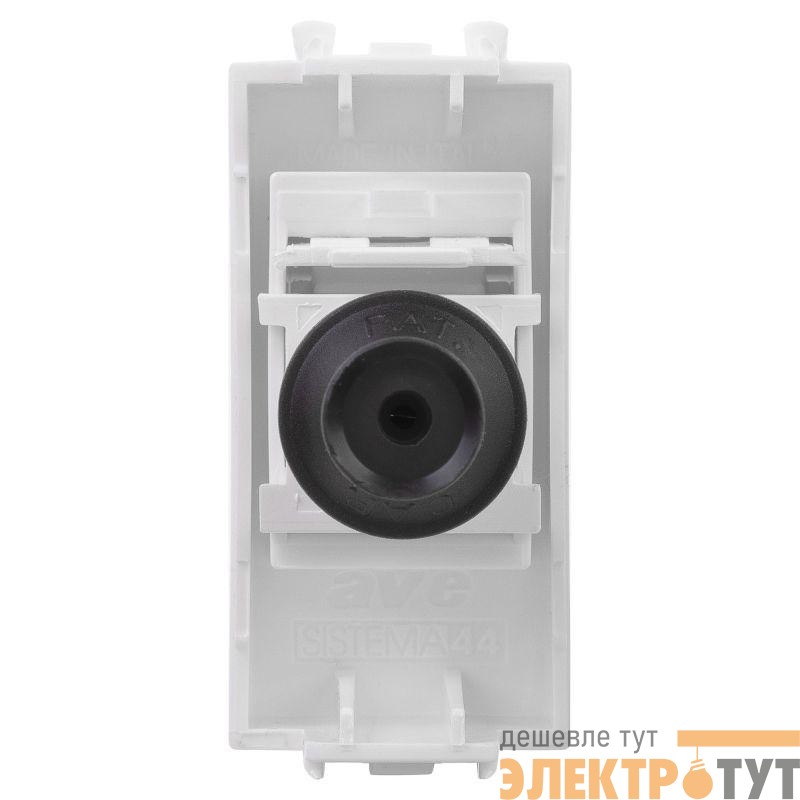 Розетка TV 1мод. 16А Avanti "Белое облако" оконечная DKC 4400501