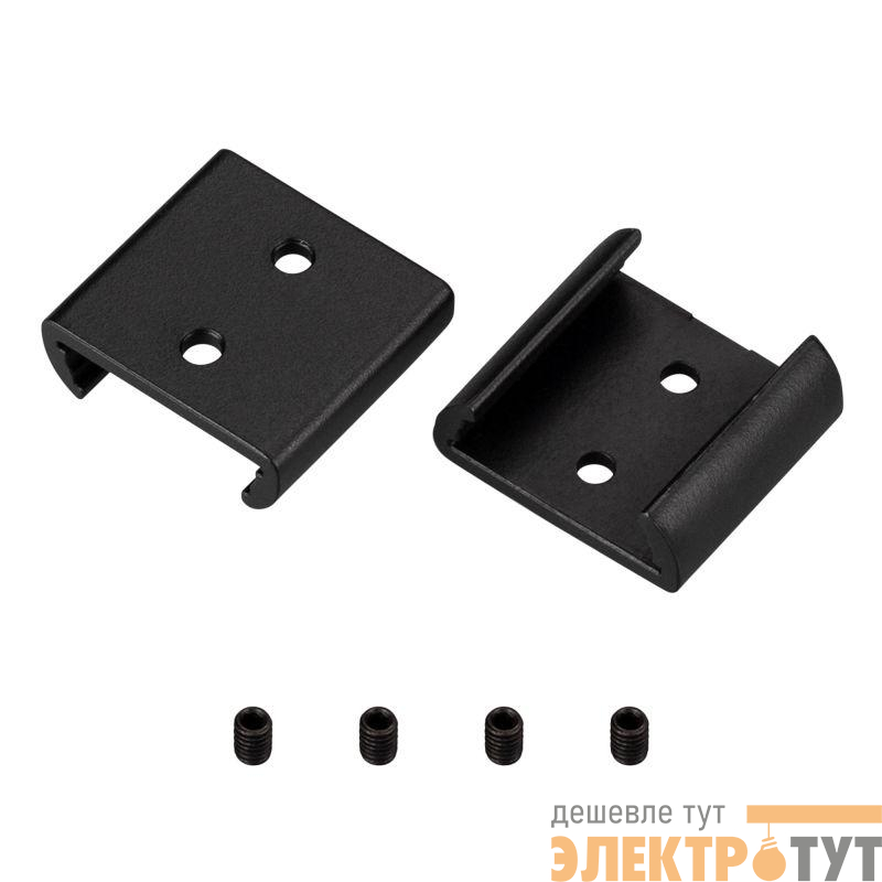 Соединитель ARH-BENT-W18 BLACK пластик Arlight 039647