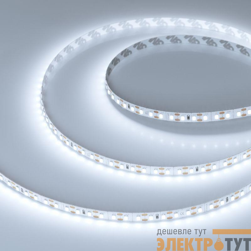 Лента светодиодная FC-A120-8mm 24V White6000-CX1 5Вт/м IP20 резка 1 светодиод (уп.5м) Arlight 052923