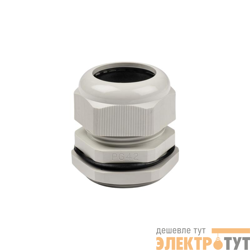 Ввод кабельный (сальник) PCG PG42 IP68 (уп.5шт) JazzWay 5076556