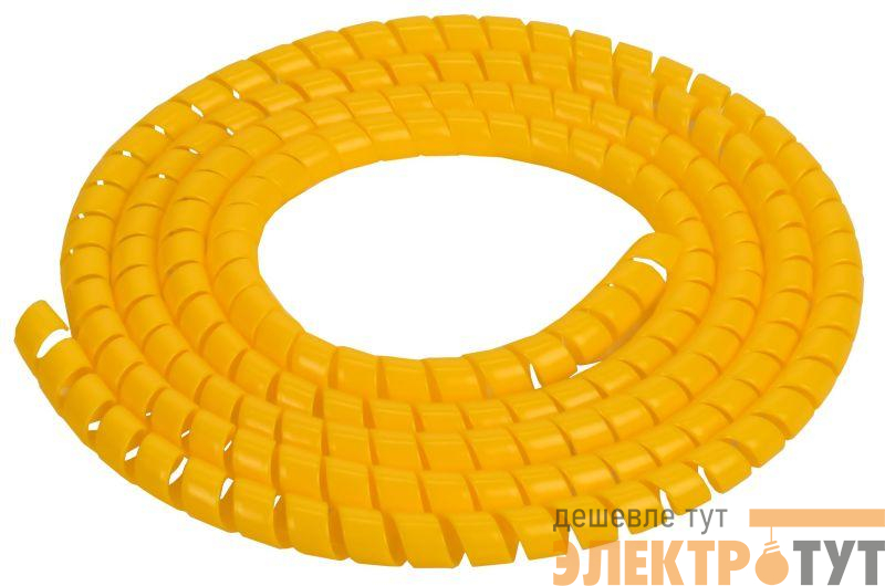 Спираль монтажная СП-12 желт. (уп.2м) IEK USWB1-12-02-K05