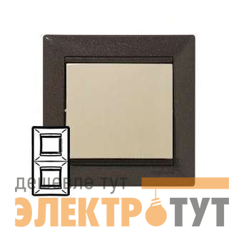 Рамка 2-м Valena верт. модерн Leg 770006