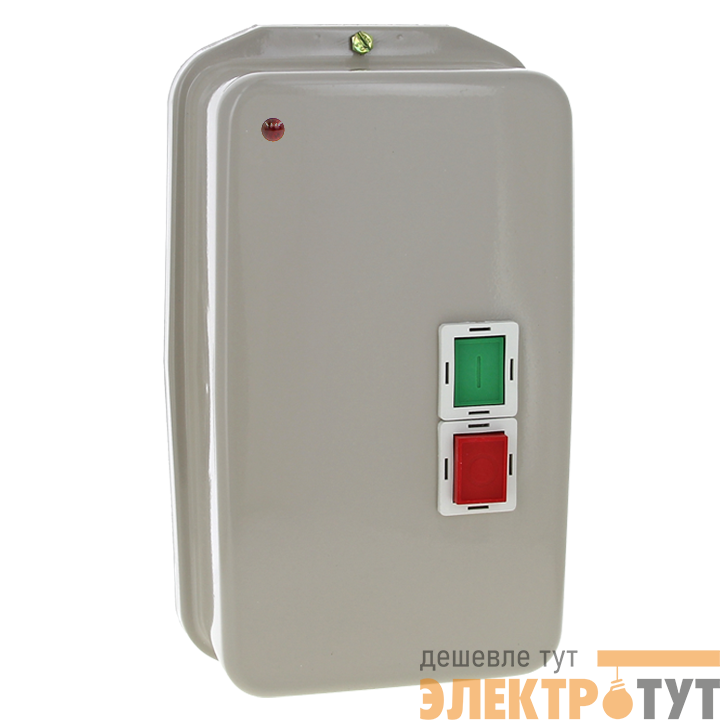Пускатель магнитный КМЭ 50А 400В с РТЭ и индикатором PROxima в корп. IP65 EKF ctrp-r-50-400v-led