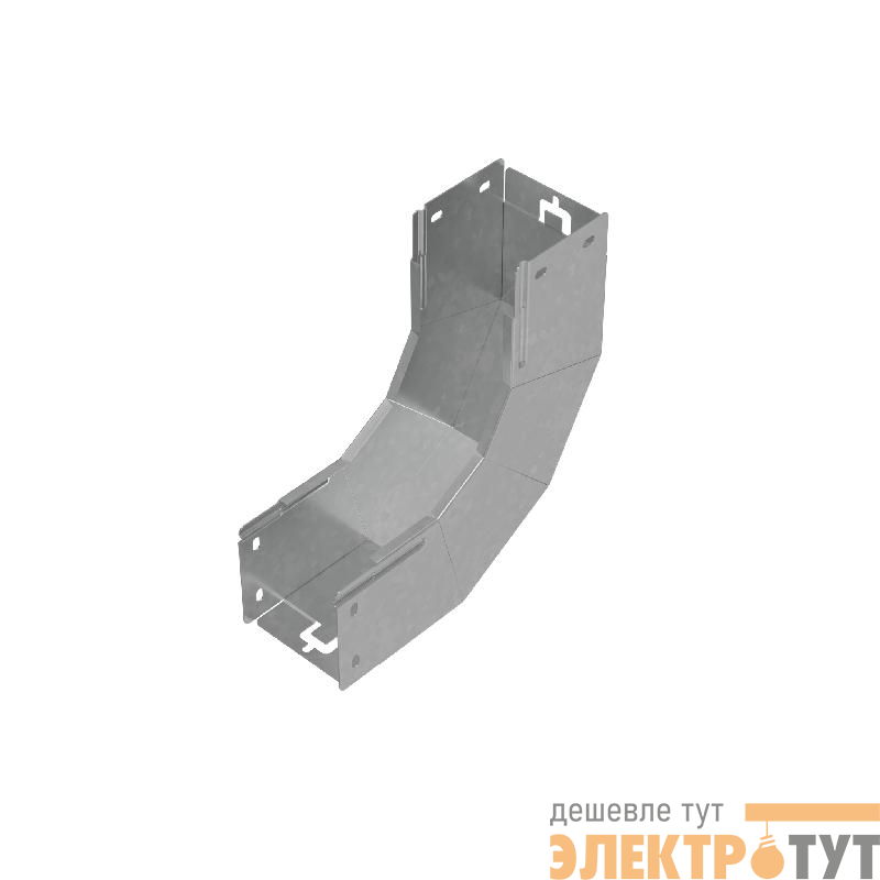 Угол для лотка вертикальный внутренний 90град. 100х100 сталь 1мм "ПЛЮС" NLplus90-100-100 КМ PL0484