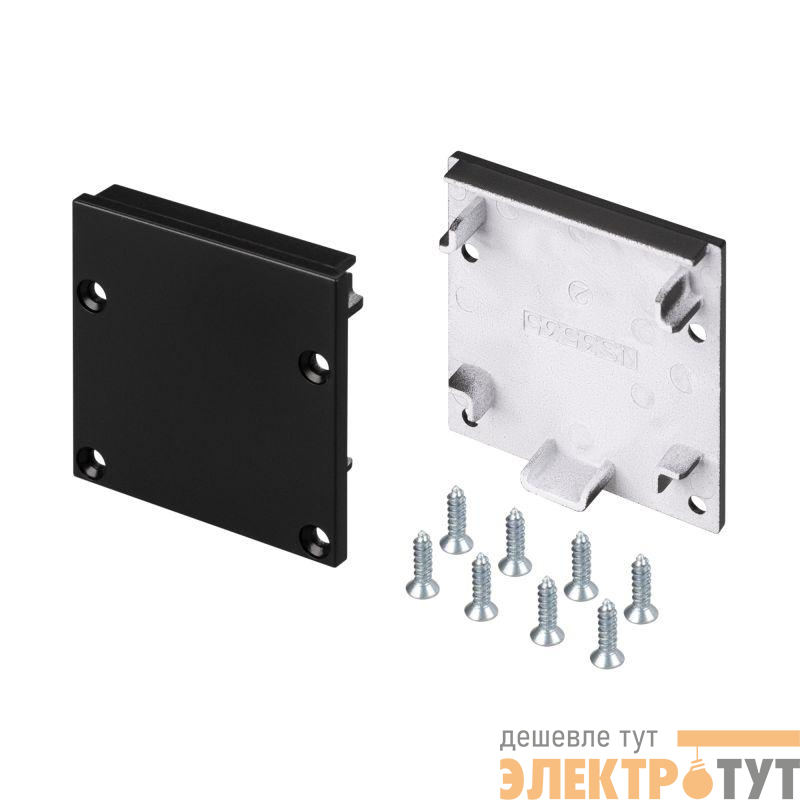 Заглушка SL-LINE-3535 BLACK пластик Arlight 029181