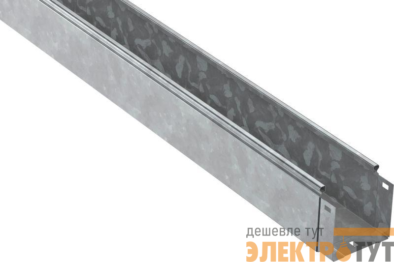 Лоток листовой неперфорированный 100х100 L3000 сталь 1мм HDZ IEK CLN10-100-100-100-3-M-HDZ