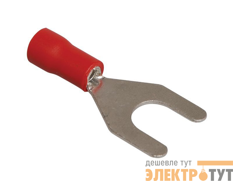 Наконечник НВИ 1.25-5 вилка 0.5-1.5мм (уп.100шт) IEK UNL10-D15-4-5