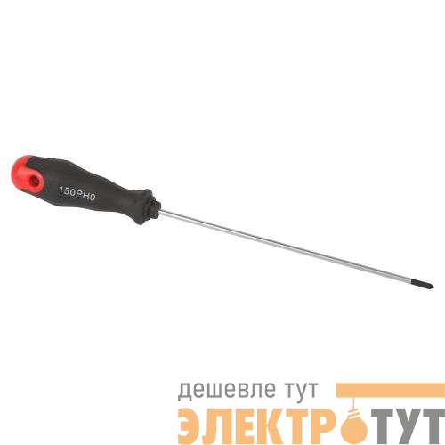 Отвертка крестовая PH 0х150мм двухкомпонентн. рукоятка 150PH0 Эра Б0055838