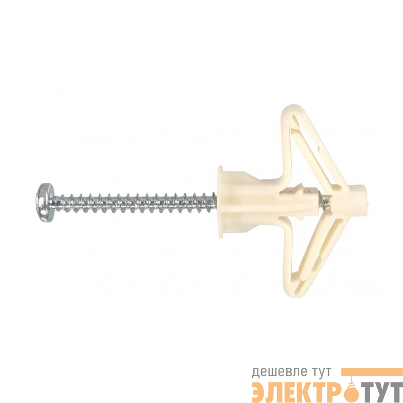 Дюбель-бабочка OLA с шурупом 4х60 (уп.20шт) (кор.) Sormat FAS2075201