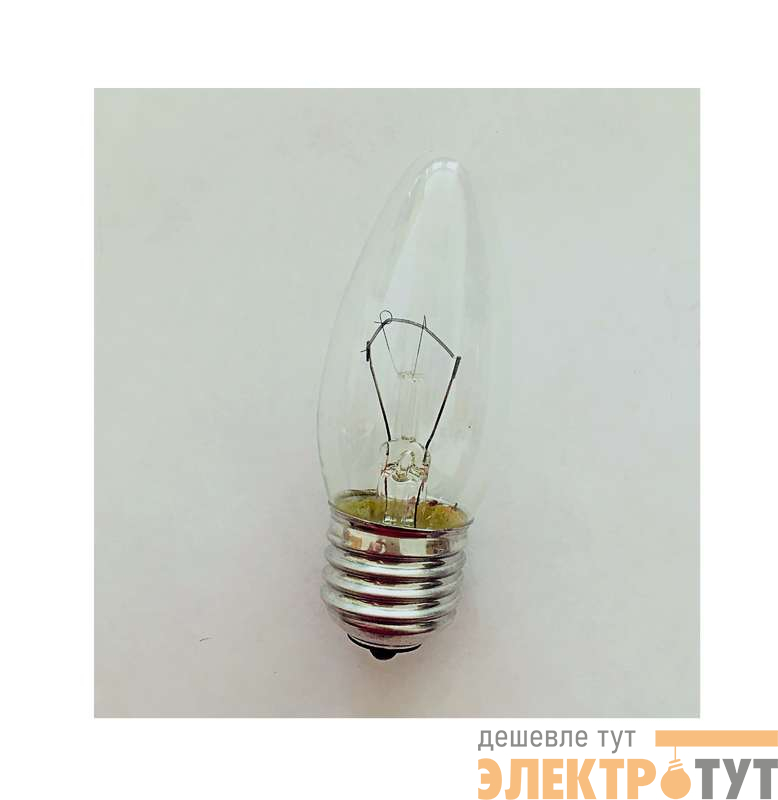 Лампа накаливания ДС 230-60Вт E27 (100) КЭЛЗ 8109004 изображение