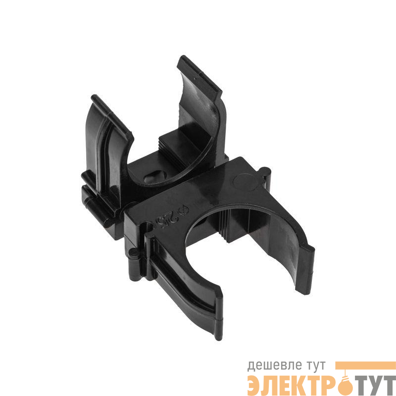 Держатель для труб (клипса) d25мм для монтажного пистолета черн. Rexant 28-0425-2