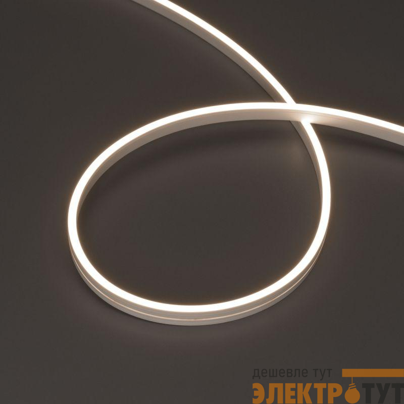 Лента светодиодная MOONLIGHT-SIDE-A168-4x10mm 24V Day 4000К 7.2Вт/м IP65 wire x2 прямой вывод кабеля герметичная (уп.5м) Arlight 038312