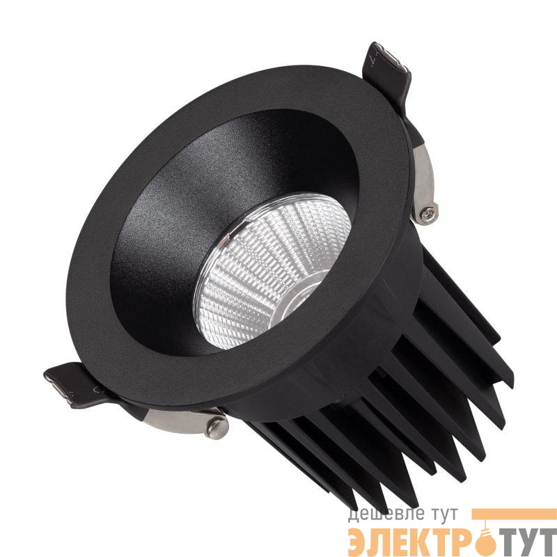 Светильник светодиодный MS-ATOLL-BUILT-R86-10W Warm3000 (BK 36 deg 230В) IP54 металл Arlight 044612