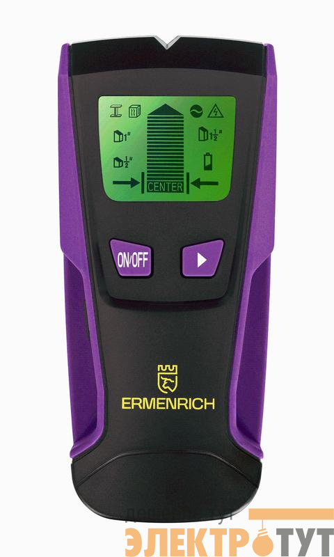 Детектор проводки Ping SM30 фиолет. Ermenrich 83835