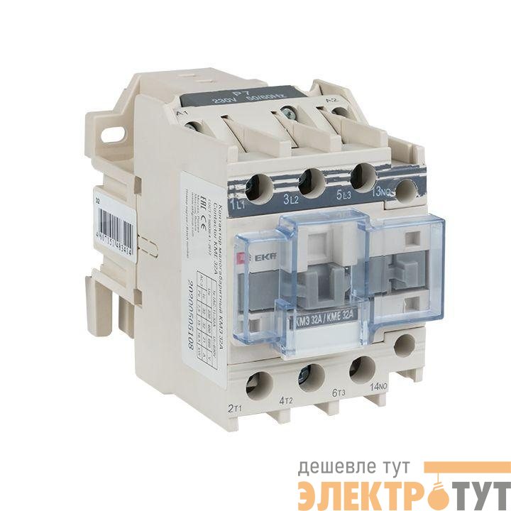 Контактор КМЭ малогабаритный 32А 24В 1NO PROxima EKF ctr-s-32-24