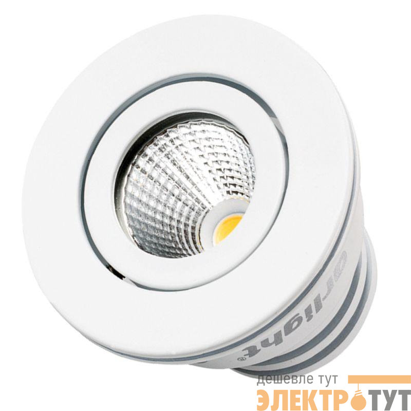 Светильник светодиодный LTM-R50WH 5W Warm White 25deg (IP40 металл) Arlight 020756