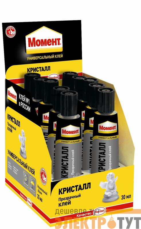 Клей "Момент Кристалл" 30мл шоу-бокс Момент C0036325