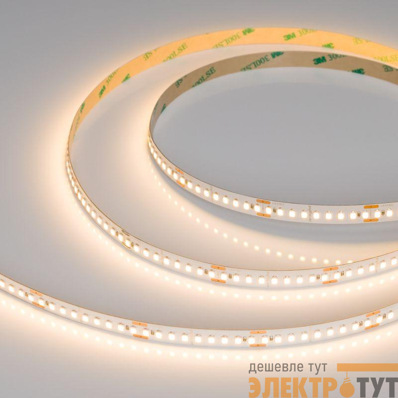 Лента светодиодная UL-A180-10mm 24V Warm 2700К 12Вт/м IP20 высок. эффект. 180лм/Вт (уп.5м) Arlight 044516