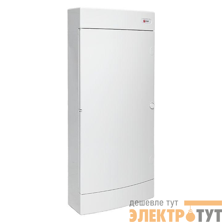 Щит слаботочный навесной Unix 4 габарит IP41 бел. дверь PROxima EKF ux-4m-nw