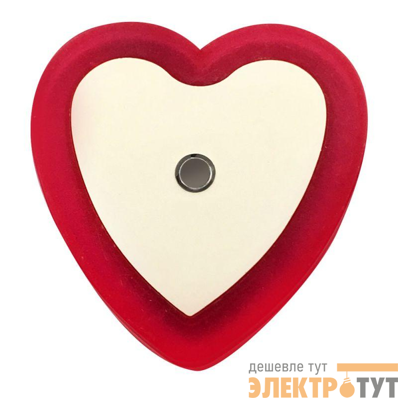 Светильник светодиодный ночник LED "Сердце" с фотосенсором 220В NL-263 Camelion 15381