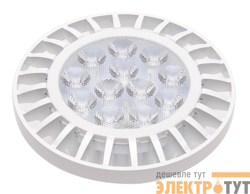 Лампа светодиодная PLED-AR111 12Вт 3000К тепл. бел. G53 960лм 230В JazzWay 1036155