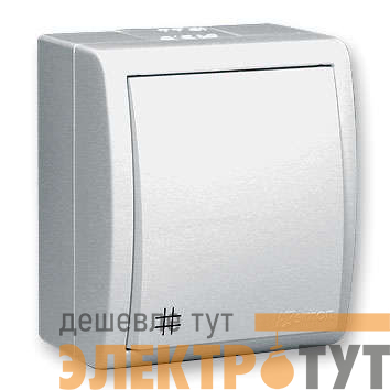 Переключатель перекрестный 1-кл. ОП Simon 15 10А IP54 250В с 3-х мест винтов. зажим бел. Simon 1594251-030