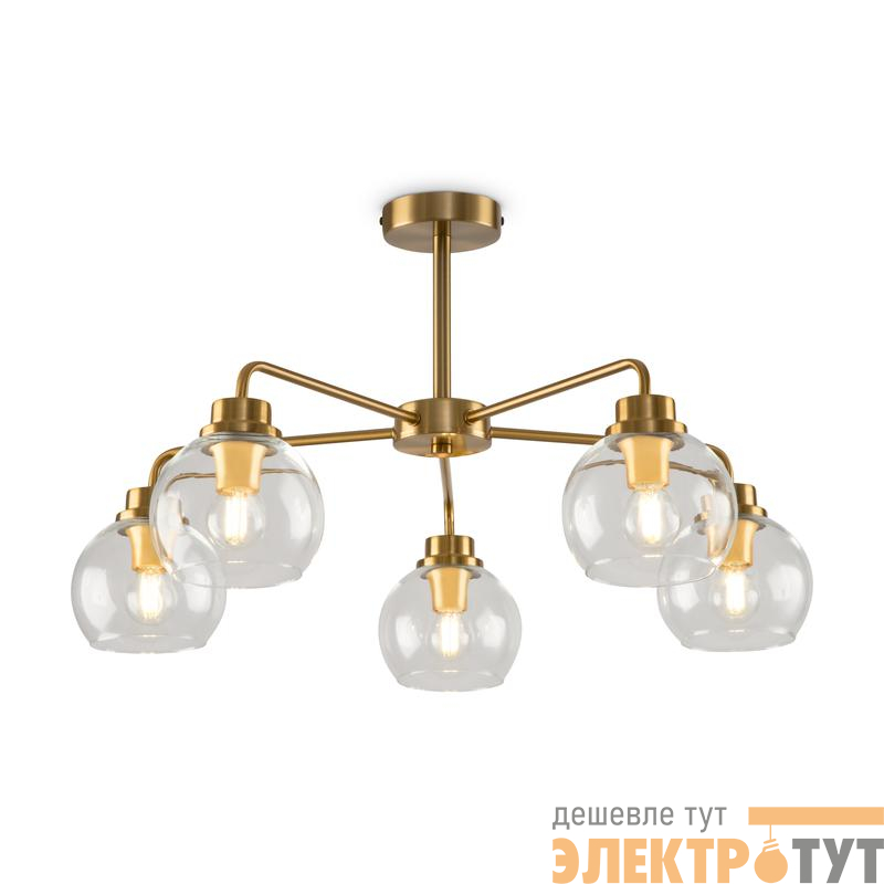 Люстра Neptune 5х60Вт E14 IP20 Freya FR5176PL-05BS